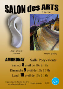 Salon des Arts d'Ambronay 2023 affiche 